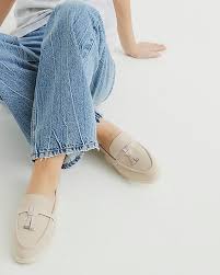 Beige-Suede-Loafers River Island’s Must-Have Pieces for Effortless Style