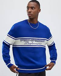 Blue-Regular-Fit-Graphic-Sweatshirt River Island’s Must-Have Pieces for Effortless Style