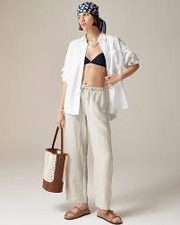 Soleil-Linen-Pants Chic & Timeless J.Crew Styles to Refresh Your Wardrobe